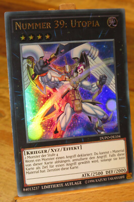 Yu-Gi-Oh! Nummer 39: Utopia  - Ultra Rare - limitierte Auflage