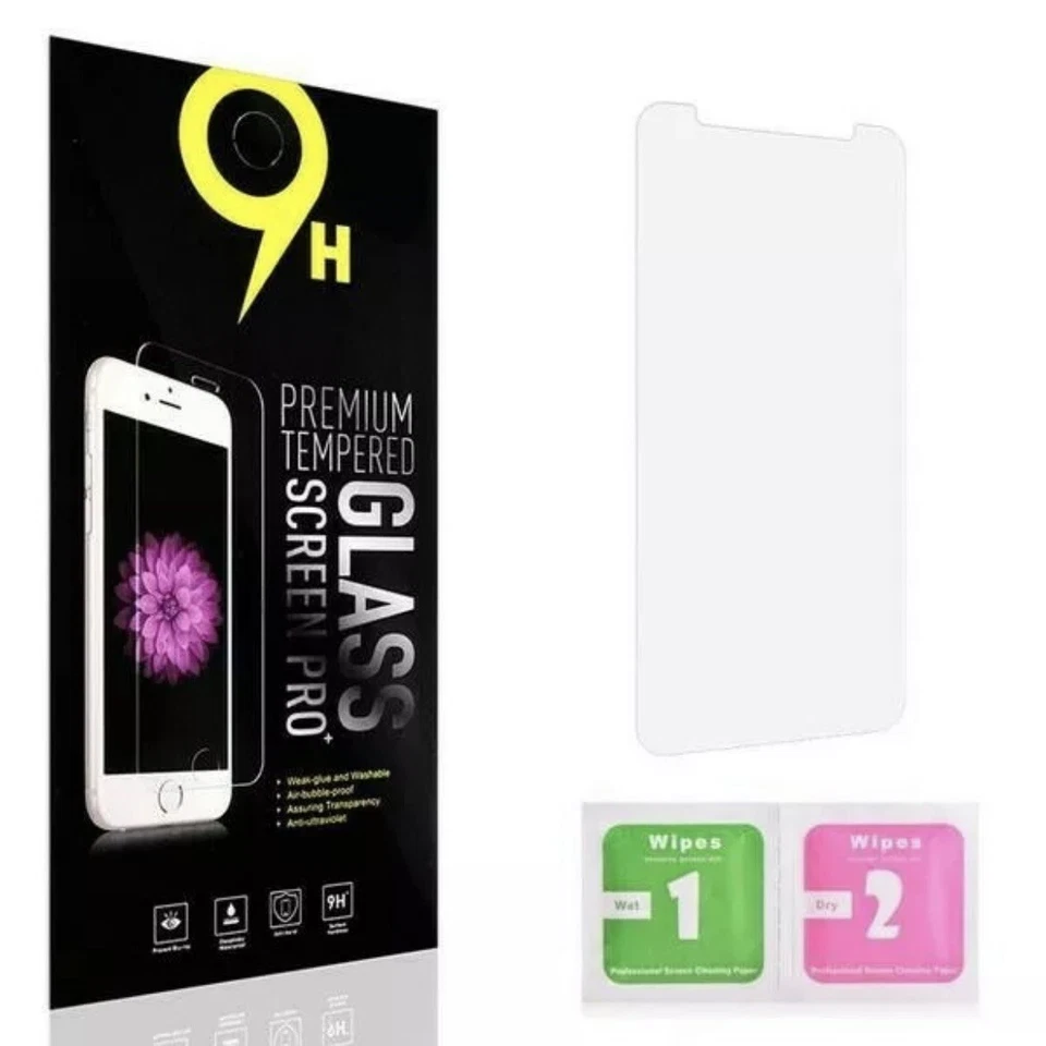 Paquete de 10 fundas protectoras de pantalla de vidrio templado amigables para iPhone 13/13pro Foto 3 de 4