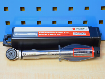 Drehmomentschraubendreher 1/4 Zoll, 0,4–2,4 Nm – Set Mit 30 Bits Und Adapter, 31-teilig