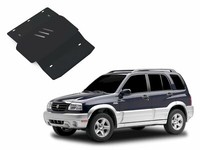Unterfahrschutz Motor + Getriebeschutz Aus Stahl FüR Suzuki Grand Vitara 1998-05