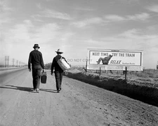 TOWARD LOS ANGELES, CALIF. BY DOROTHEA LANGE 1937 - 8X10 PHOTO (CC-194)