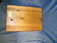 Spalted Maple Rustic Live Edge Cutting Board 14 1/2" long 9 3/4" wide 1" thick