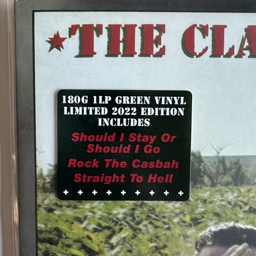 Combat Rock by The Clash (Record, 2022) 180g Green Vinyl Limited Edition Import - Picture 3 of 10