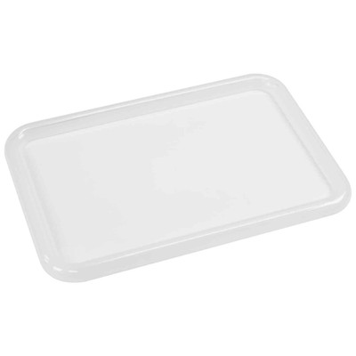 Storex Polypropylene Lid for Storex Small Cubby Bin 12.25'' x 8'' x 0.5'' Clear