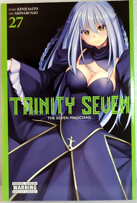 Trinity Seven Vol 27 Manga, 1st YP Ed 2023, Kenji Saito, Yen Press