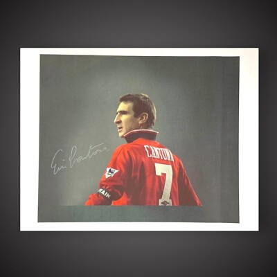 Maillot de Manchester United 1993 signé par Eric Cantona et encadré | LCS