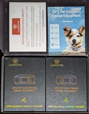Lovely Pez GPS Wireless Dog Fence Model D010 - 2 Pack
