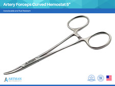 Artery Forceps Curved Hemostat 5" Mosquitoes ARTMAN