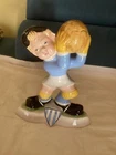 CERAMIC FOOTBALL LAZIO SPAL C.A.L. LODIGIANI ARTISTIC CERAMICS 1940s