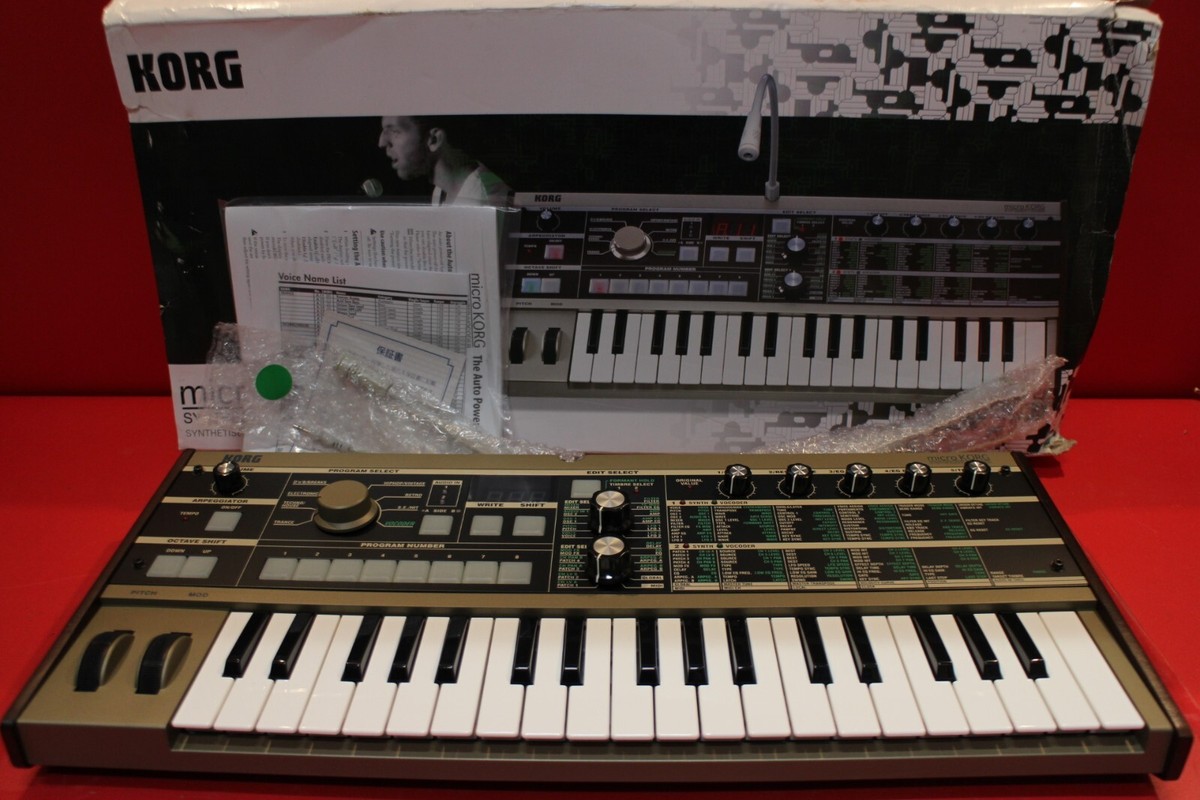 鍵盤楽器 NovationBassStation Rack+Korg Micro korg Korg microKORG – United States