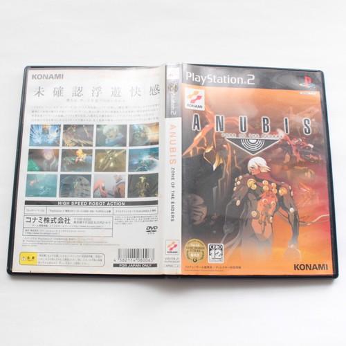 Zone of the Enders Anubis 2nd Runner PS2 Japanese Working Import Japan JP Rgn - Picture 3 of 7