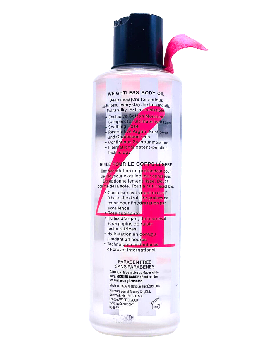 ボディソープ Victoria's Secret Ultimate Moisture togo VICTORIA'S SECRET WEIGHTLESS BODY OIL ROSE COTTON MOISTURE COMPLEX