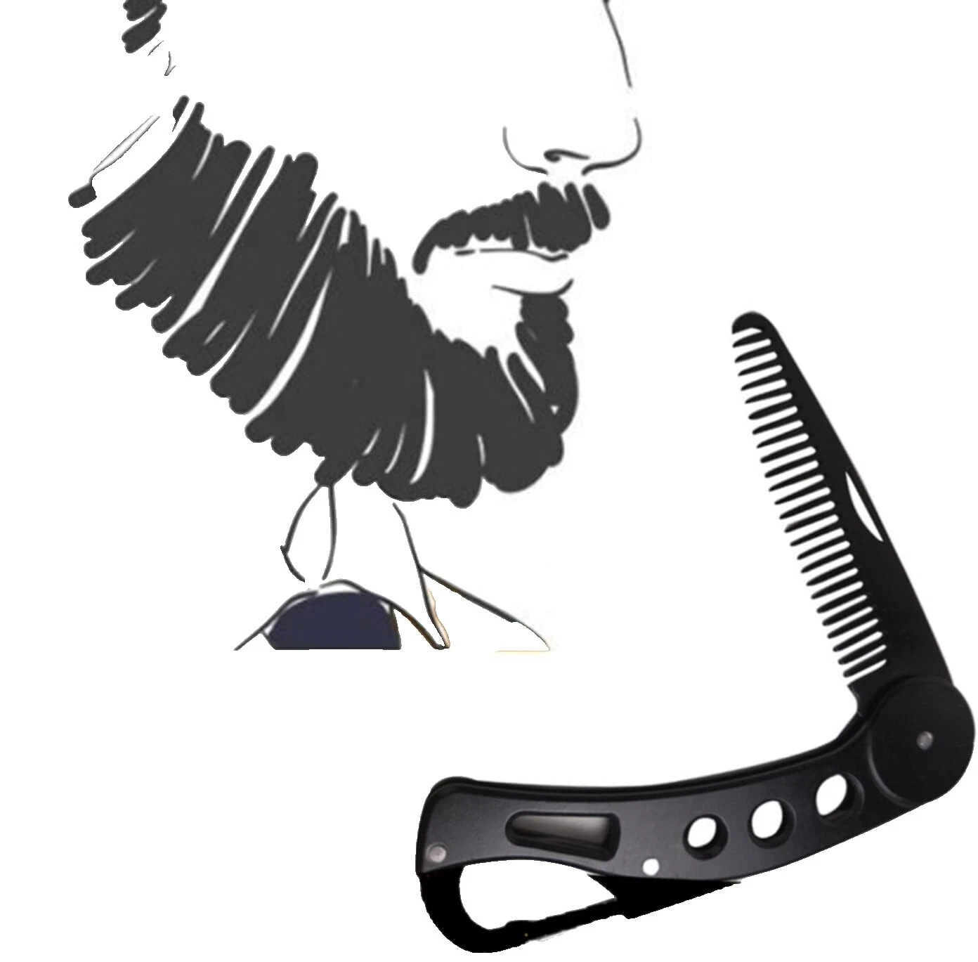 Antistatic Hair Beard Combs