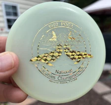 1992 PDGA Doubles Disc Golf Innova  (Ultra Rare) GLOW  Mini  New Frisbee #982