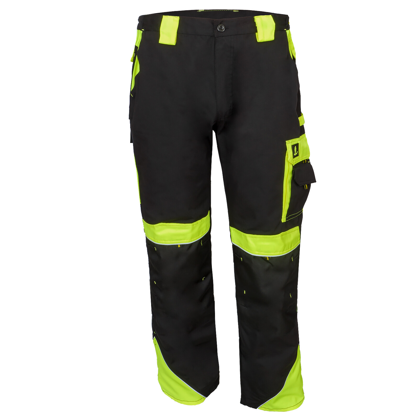 Reis Arbeitshose Kurze Arbeitshose Sicherheitshose Schutzhose Warnhose Hose Sommer, - Reflektive