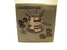 Farberware 19 Piece Stainless Steel Fondue Set
