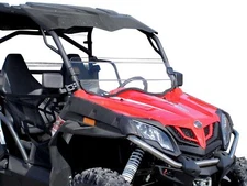 SuperATV Scratch Resistant Half Windshield for CFMOTO ZForce 500 / 800 / 1000