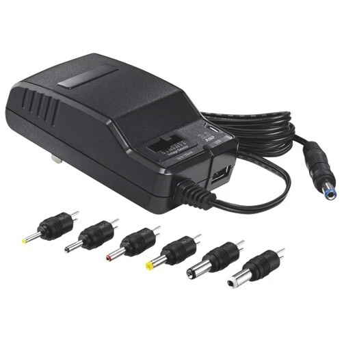 Lot of 3 Insignia Universal AC Adapter with USB port (NS-AC1200-C) - Image 2 of 2