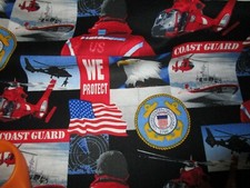New Off the Bolt; Us Coast Guard 100 Cotton. BTY 36X43