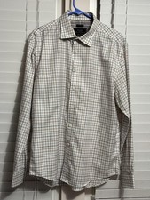 Jos A Bank Reserve Egyptian Cotton Dress Shirt Tailored Fit