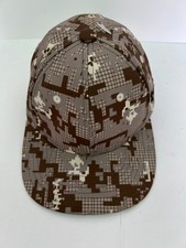 Under Armour Youth XS/S Digital Camo Stretch Fit Hat Brown Cap