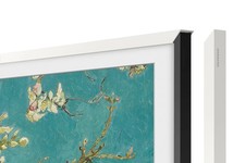 Samsung - VG-SCFA65WTBZA 65'' The Frame Customizable Bezel White 2021 