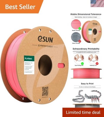 PLA Basic Filament 1.75mm, 3D Printer Filament High Speed PLA for Fast Printi...