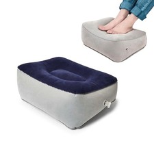 Liwankaqi Airplane Foot Rest,Plane Rest Made of 37.5*28*16cm, Grey