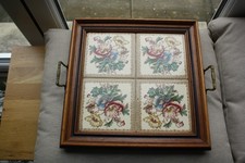 VINTAGE TILECRAFTS SERVING TRAY.