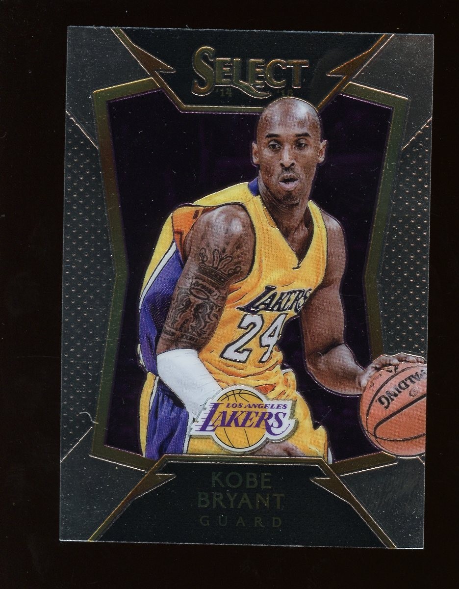 2014-15 PANINI SELECT  KOBE BRYANT #20 CONCORSE