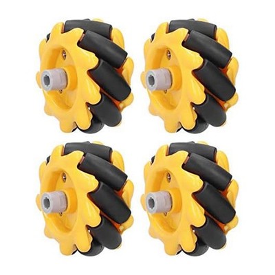 Mecanum Rad, 48 mm omnidirektionales Rad Roboter Auto Zubehör DIY Toy2004