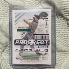 2024 Panini Prospect Edition Baseball Jackson Merrill PROSPECT TICKET RC #27  
