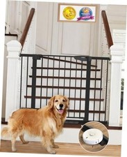 30-46" Baby Gate for Stairs, Mom's Choice Awards 30"-46" W x 30.5" H Black