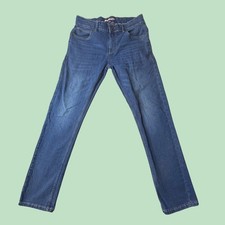Tommy Hilfiger Jeans Boys 16 Blue Rebel Skinny Adjustable Waist Stretch Denim