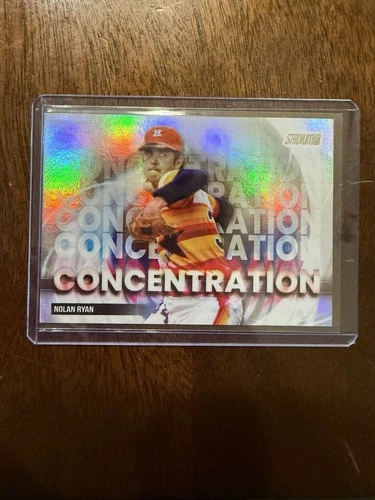 2025 Topps Stadium Club NOLAN RYAN #C-8 Concentration Insert Houston Astros HOF