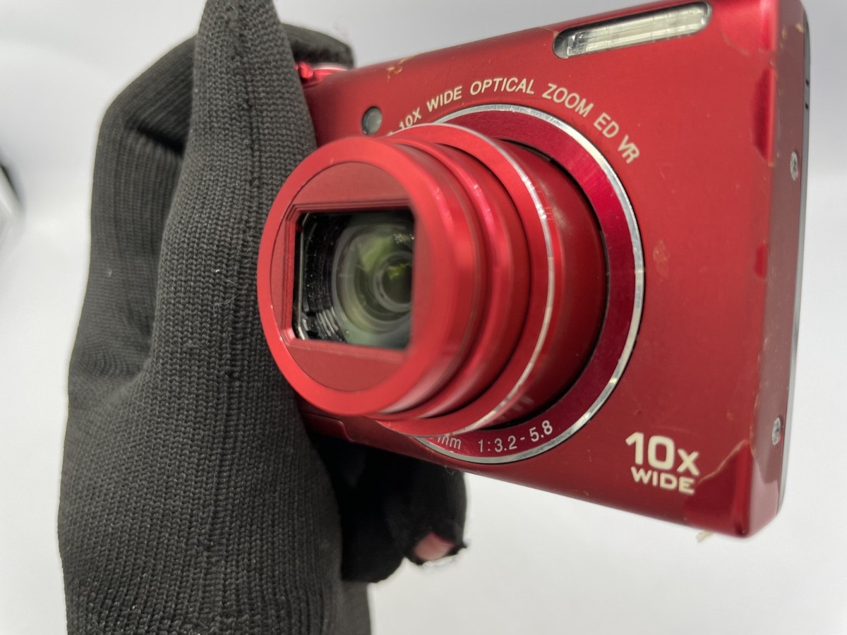 READ Nikon COOLPIX S6200 16.0MP Digital Compact Camera red 2886 | eBay