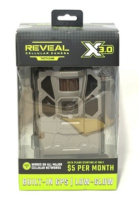 Tactacam Reveal X 3.0 Cellular Trail Camera #RV-TC-XGEN3
