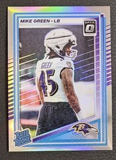 2025 Panini Donruss Optic Rated Rookie Mike Green #250 Silver Holo Prizm