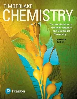 Chemistry: An Introduction to - Hardcover, by Timberlake Karen - Very Good