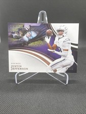 2025 Justin Jefferson Panini Immaculate - Signature Cleat Impression /99