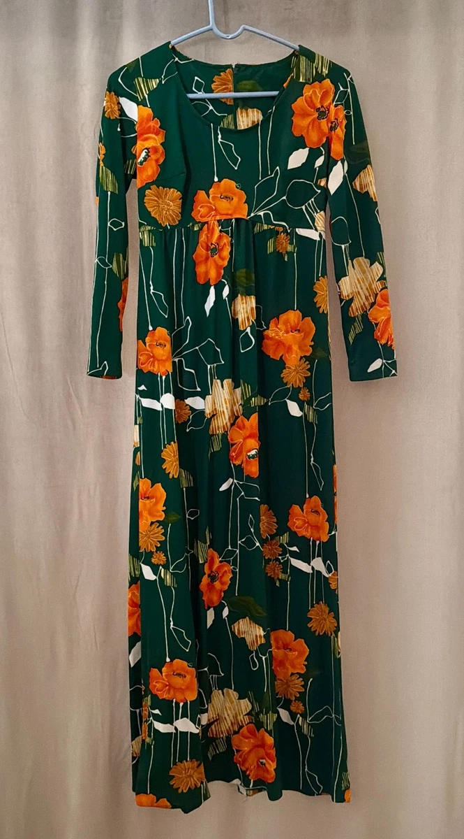 Hippie Hippy Green Vintage Dresses for Women for sale | eBay