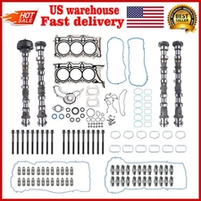 Camshaft & Rockers Arms Lifters Kit for 11-16 Chrysler Dodge Ram Jeep 3.6L V6