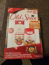 Old Spice HolidudeEdition Snickerdudel Sugar cookie Body Wash Deodorant     Set