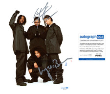 ‘BONE THUGS N HARMONY’ SIGNED 8x10 Photo 'Wish & Layzie' ACOA