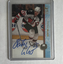 Topps 1998-99 Autographed Patrik Elias Devils NHL Vintage Card #A7