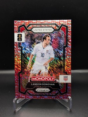 2026 Prizm Monopoly FIFA World Cup Landon Donovan Red Big Money