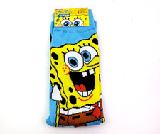 Nickelodeon Spongebob Squarepants Patrick Mens 6-12 Blue Graphic Crew Socks 1Pk