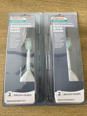 2 Compare Philips Sonicare E Series HX7002 Replacement 4 Toothbrush Brush Heads