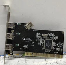 SYBA IEEE 1394 4-PORT LUCENT FIREWIRE PCI CARD UNTESTED FOR PARTS OR REPAIR