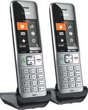 Gigaset COMFORT 500HX Duo DECT Mobilteile Silver-Black ohne Basis